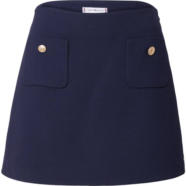 TOMMY HILFIGER Punto Short Skirt |Marinblå |44