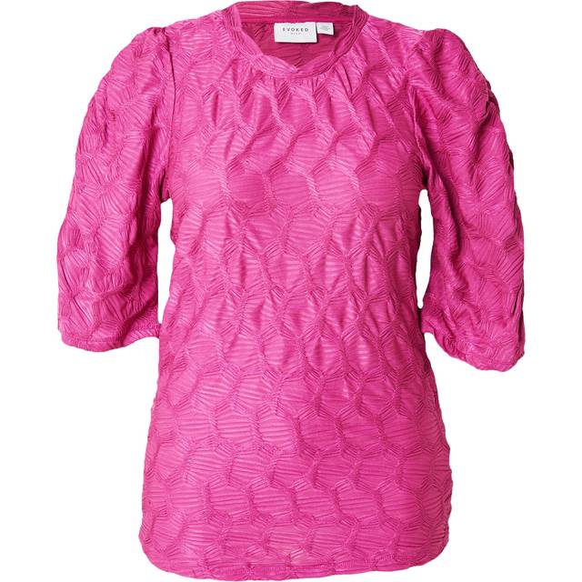 Evoked Vila - Topp viElvisa O-neck 2/4 Top - Lila
