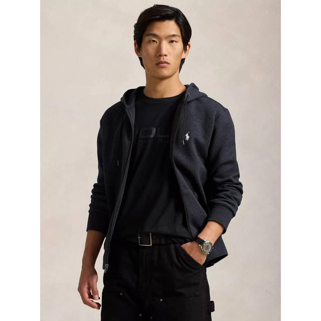 Ralph Lauren Full Zip Hoodie Black