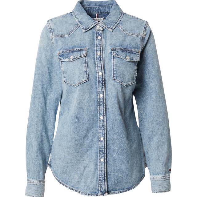 Chemise en jean - Bleu - 38