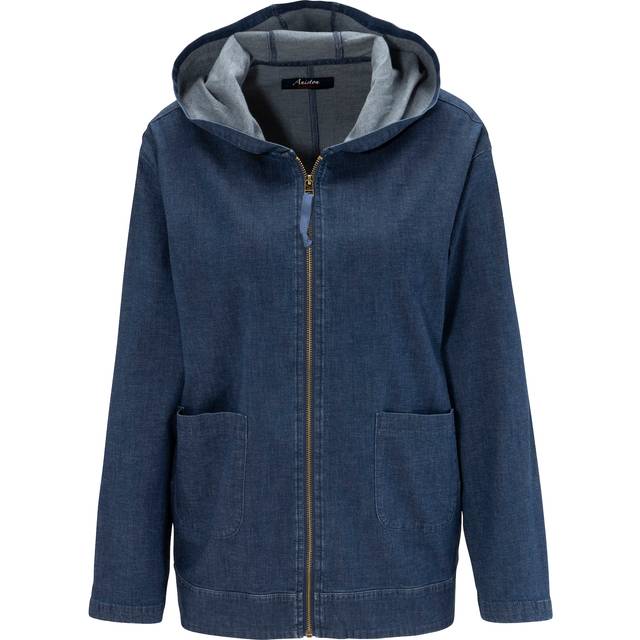 Aniston Hooded Denim Blouson Jacket