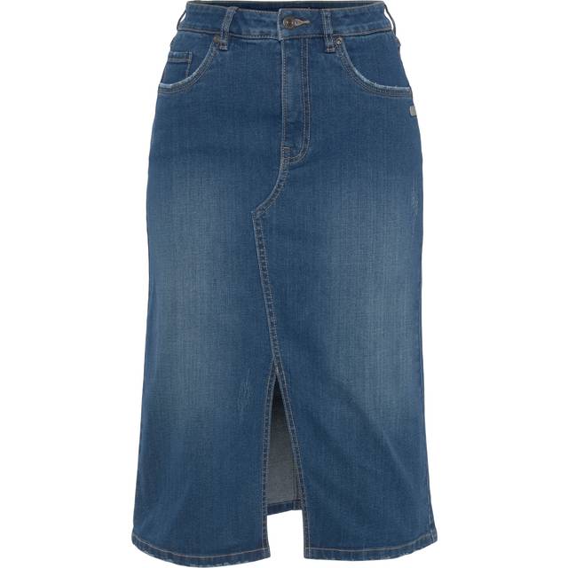 KangaROOS Calf Length Denim Skirt