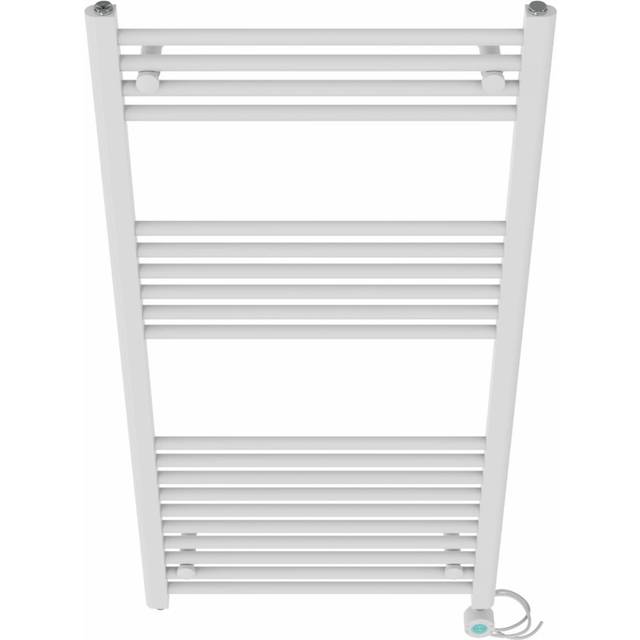 Carli Straight Towel Rail Heated Towel Rails - White (120cm H x 60cm W x 3cm D)