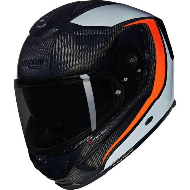 Nolan X-903 Full Face Helmet Carbon Grey-Orange S (S)