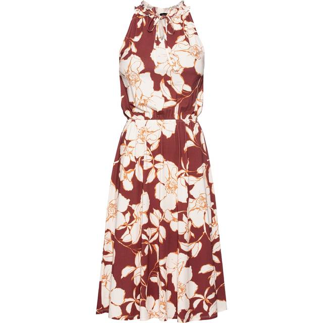 Laura Scott Sleeveless Summer-Dress - Red