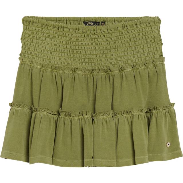 Superdry Tiered Jersey Mini Skirt