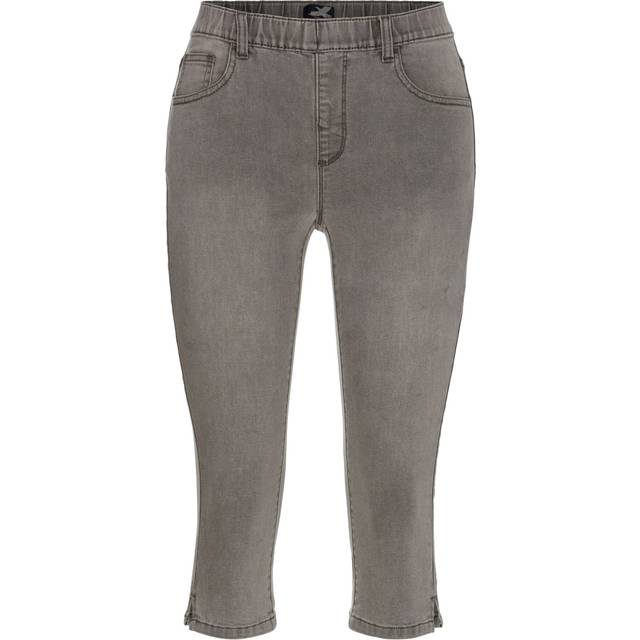 Arizona Slim Fit Capri Jeans - Grey
