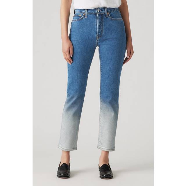 Wedgie raka jeans - Blå / My Moment - 26X28