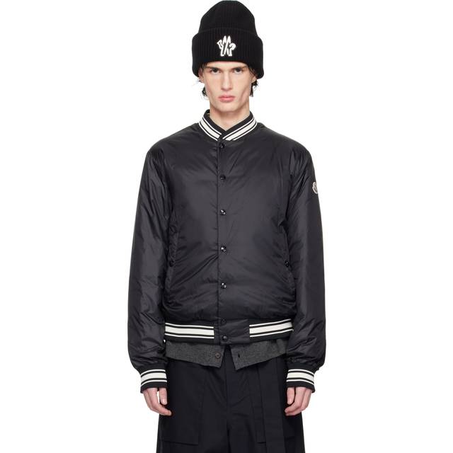 MONCLER Bouchet Bomber Jacket - Black