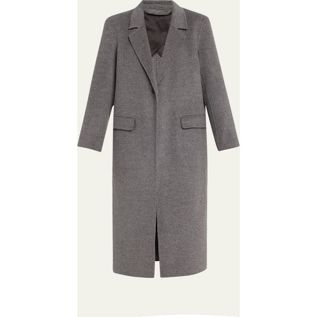 TOTEME | Grey doublé wool Classic coat | Women | 38 - grey (38)
