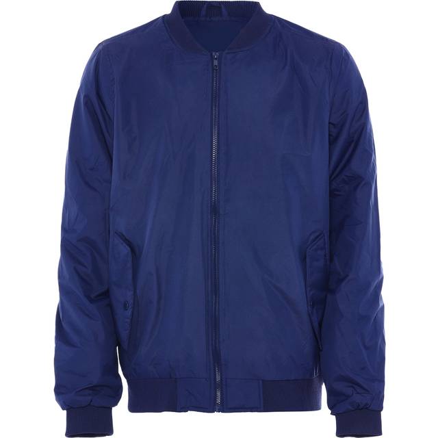 Linen blend overshirt Superdry The Merchant Store - Bleu