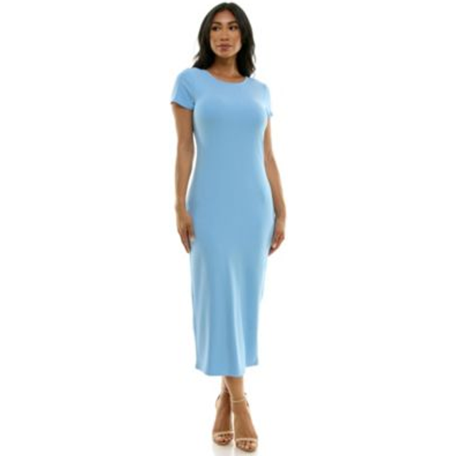 Bebe Ribbed Midi Dress