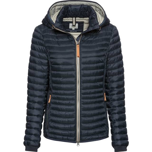 Camel Active, Winter Jackets, female, Blue, 3XL, Light Polyamide Quilted Jacket
