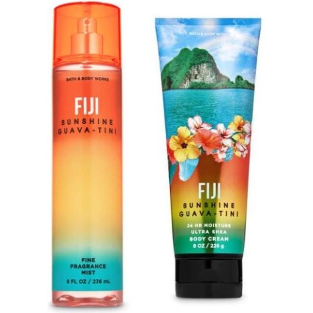Fiji  Sunshine GuavaTini  Fine Fragrance Mist and Ultra Shea Body Cream  Full Size 2020