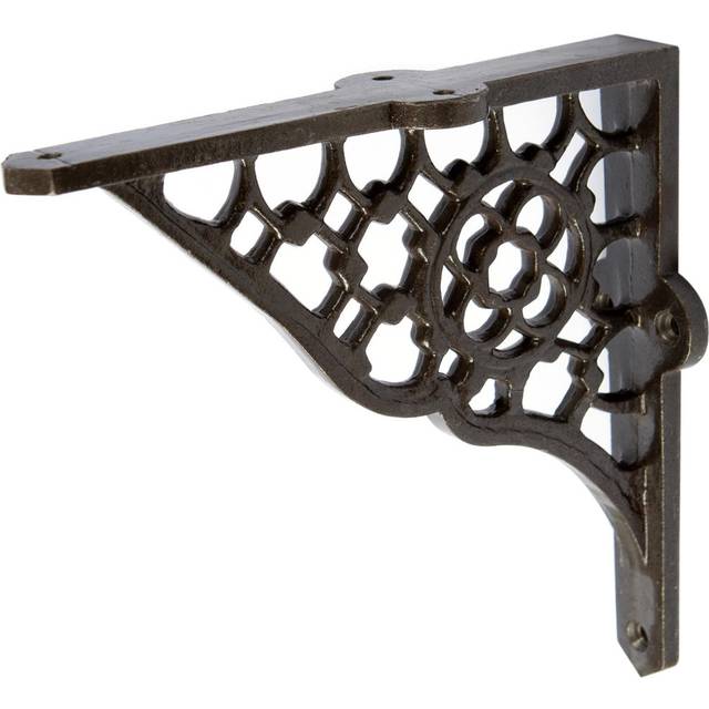 155mm Honeycomb Iron Shelf Bracket - Raw