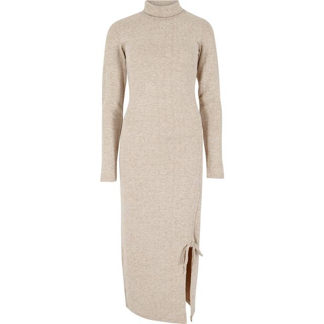 Apricot Women's Stone Ruched Midi Dress New Look - UK 16