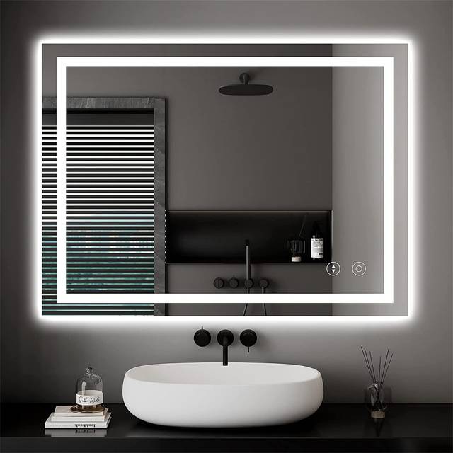 Dayonna Rectangle Mirror - Silver