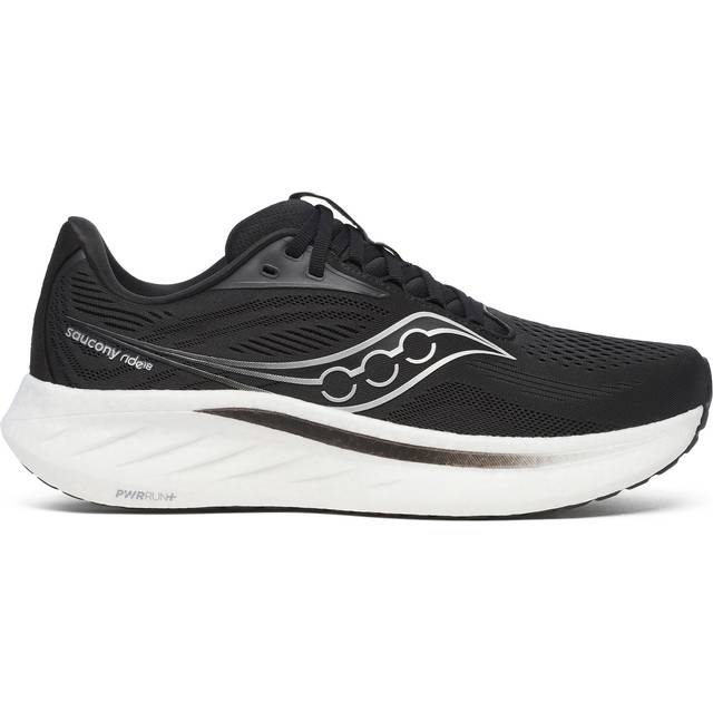 Saucony Ride 18 löparskor (dam) - Black/White, 38