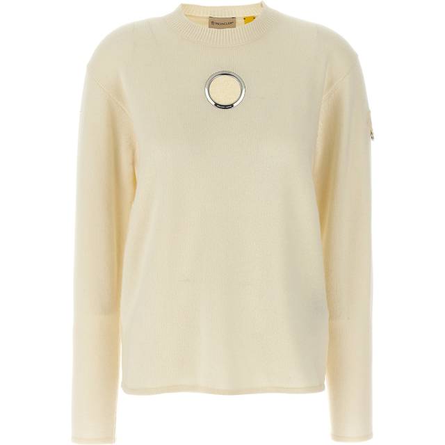 Moncler Genius-Moncler X Willow Smith Sweater Maglioni Bianco-Donna - White