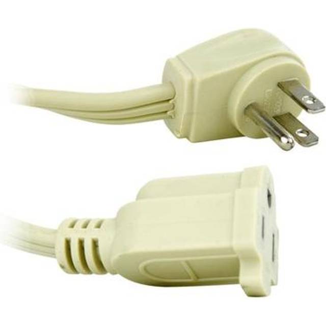 Sunshine Lighting B3166819 Sunlite Medium Duty Short Appliance Extension Cord - 14-3 Gauge - 15A - 125V - 3 ft. - Beige & Gray