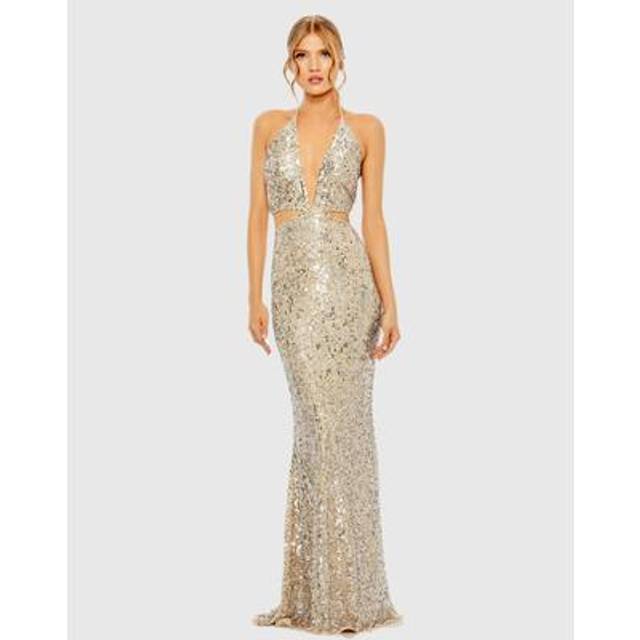 Mac Duggal Column Gown