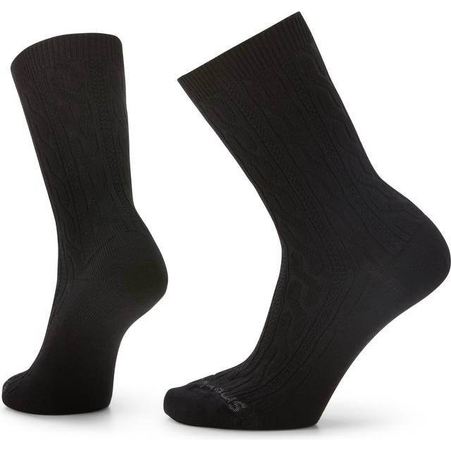 Smartwool Everyday Cable Crew Sock - Women's Black  XL