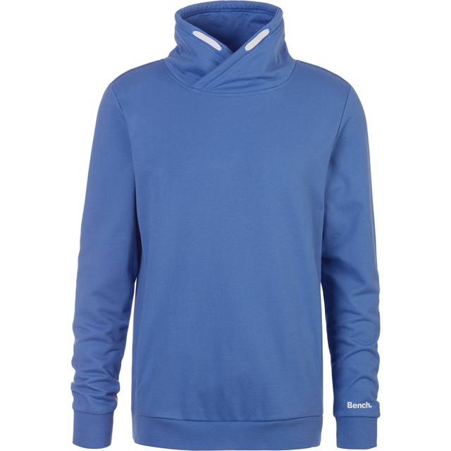 Bench Logo Print Sports Sweatshirt - Blue