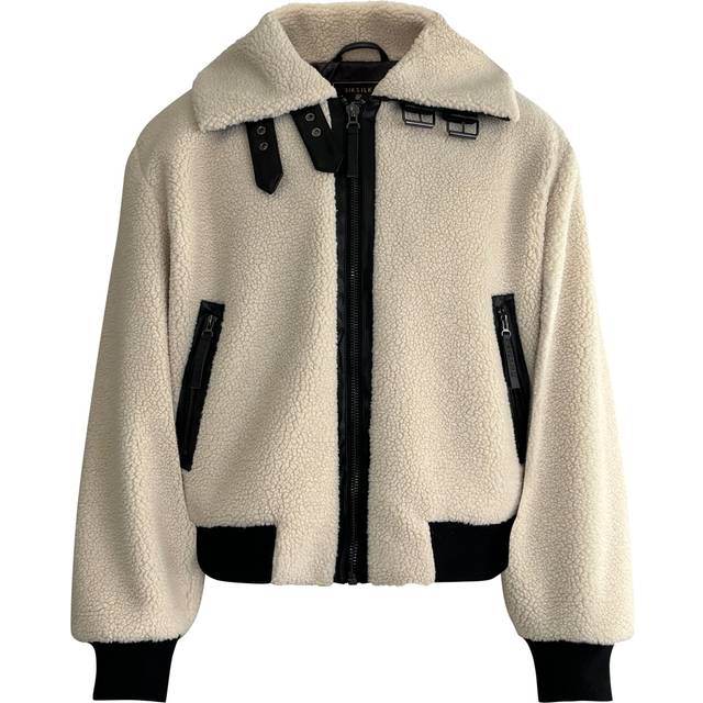 Teddy Sherpa Jacket Ecru (XL)
