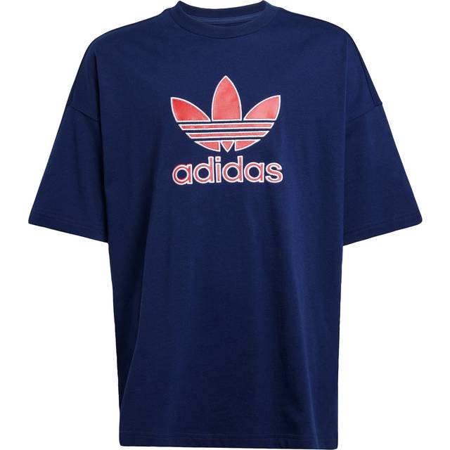 Oversize Trefoil T-Shirt - Night Indigo - 13-14Y