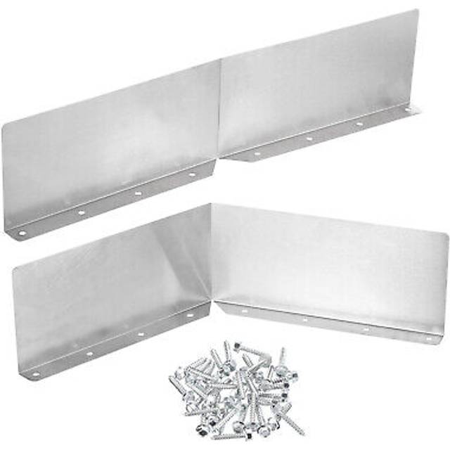4pcs Gutter Valley Splash Guards Rain Gutter Valley Roofing Gutter Guards Roof