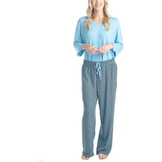 Hanes Women's Soft  Blue/Geo
