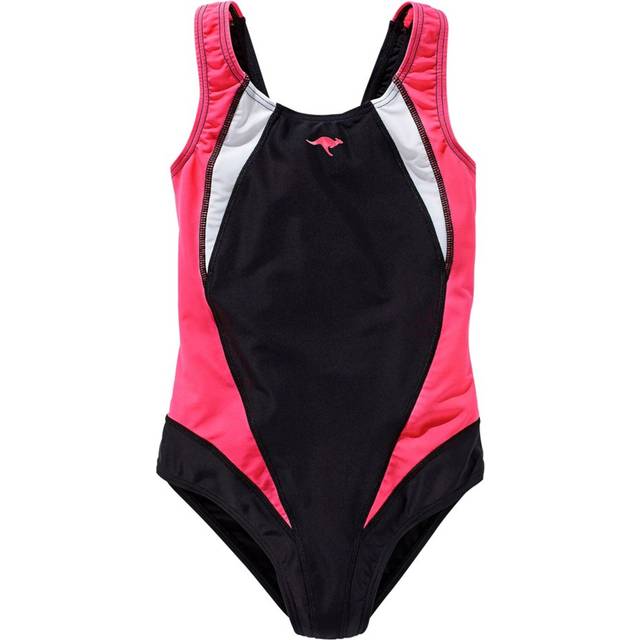 KangaROOS Girls Sporty Swimsuit - Black