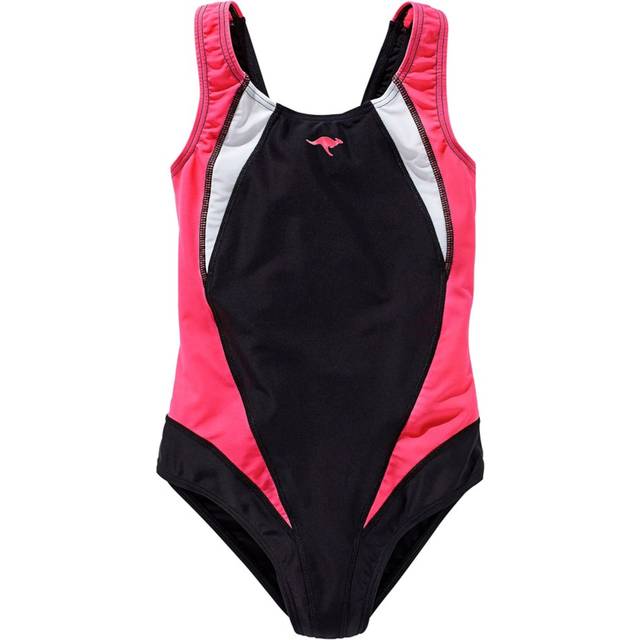 KangaROOS Girls Sporty Swimsuit - Black