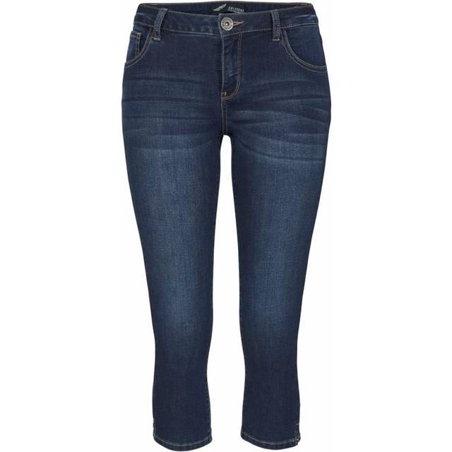 Arizona 'Ultra Stretch' Cropped Capri Jeans - Denim