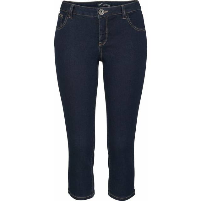 Arizona 'Ultra Stretch' Cropped Capri Jeans - Denim