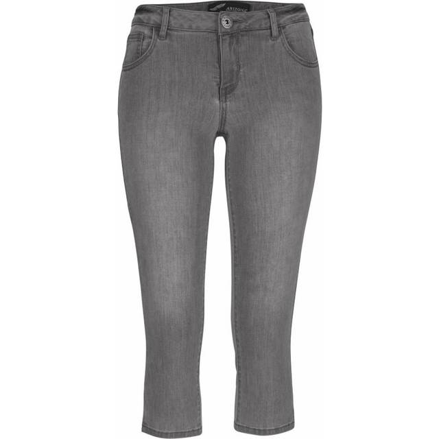 Arizona 'Ultra Stretch' Cropped Capri Jeans - Denim