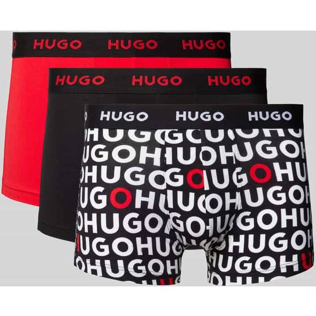 Hugo Boss Cotton Stretch Trunk 3-Pack Multicolor M (M)