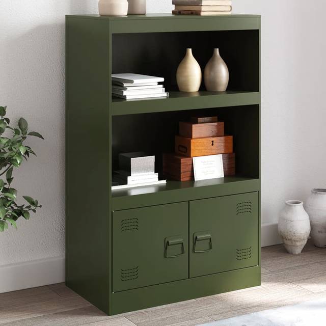 Alonah Accent Chest - White (107cm H X 67cm W X 39cm D)