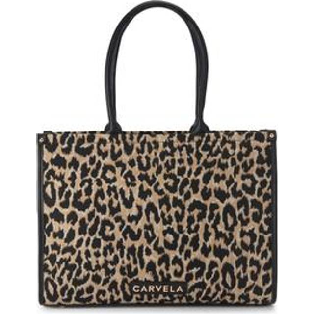 Carvela Women's Tote Bag Beige Brown Other Fabric Sorrento
