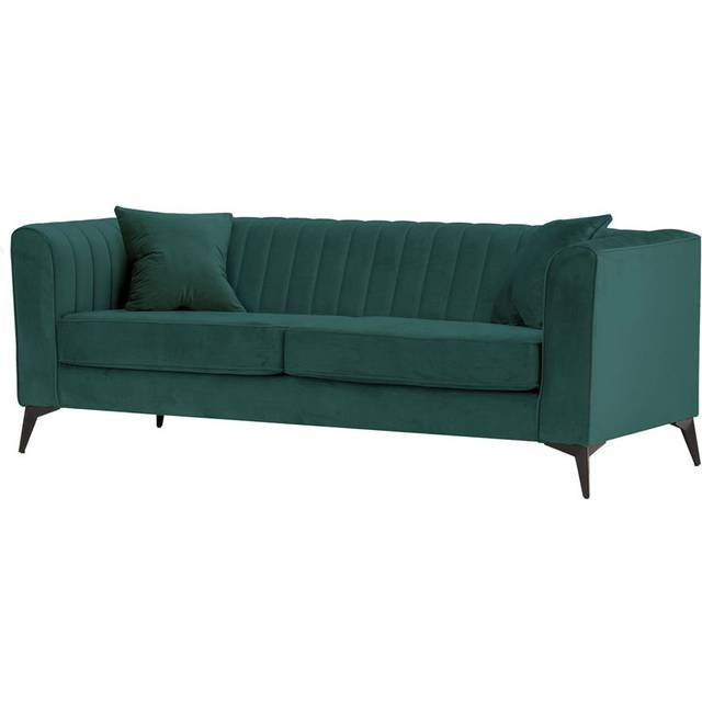 Margo 4 Seater Sofa - Green (74cm H x 201cm W x 86m D/3)