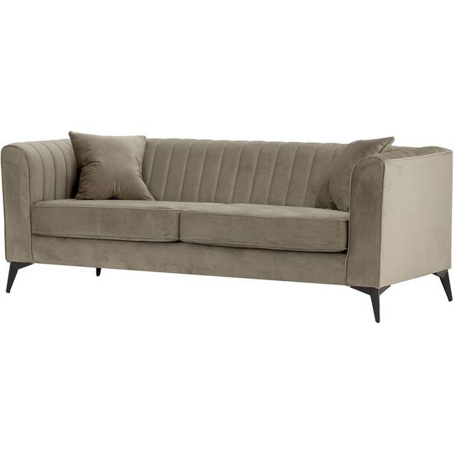 Margo 4 Seater Sofa - Brown (74cm H x 201cm W x 86m D/3)