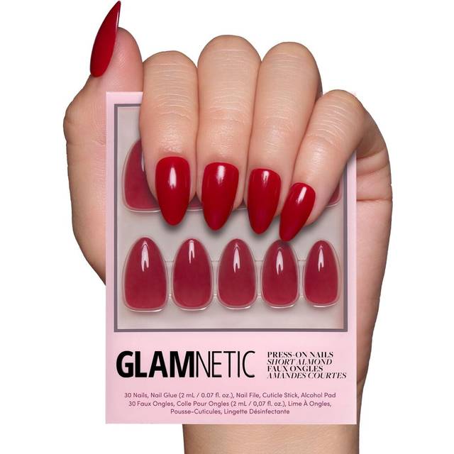 Glamnetic - Press On - Classic Red