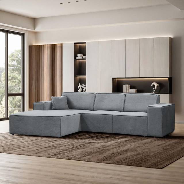 Avionna 2 - Piece Sofa & Chaise - Gray