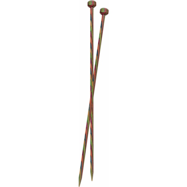 Symfonie: Knitting Pins: Single-Ended: 25cm x 10.00mm - Multi - One Size
