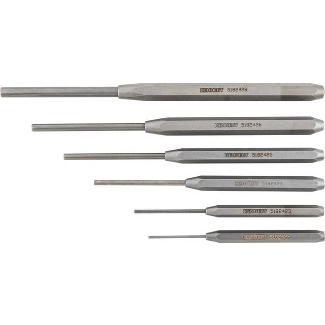 Kennedy Ex/Length Inserted Pin Punches 6 Piece Set