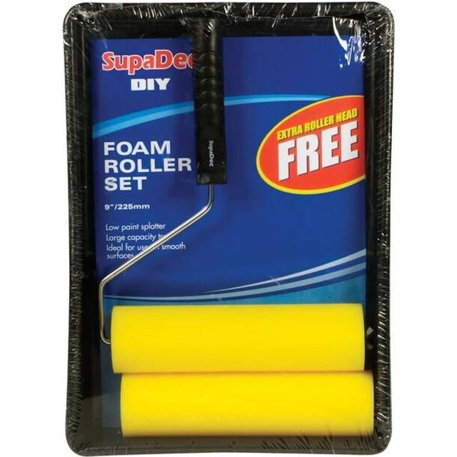 SupaDec Foam Roller & Tray Set 9"/255mm