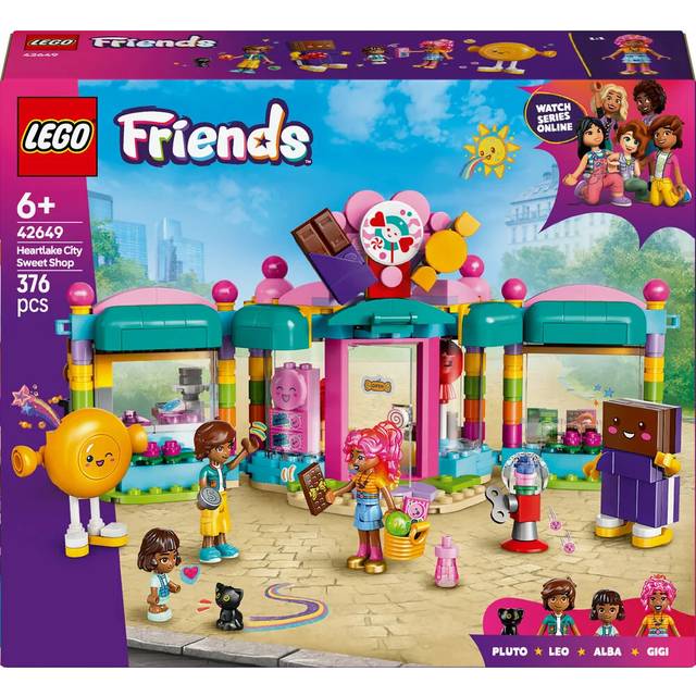 Lego Friends Heartlake City Sweet Shop Toy Set 42649 - One Colour