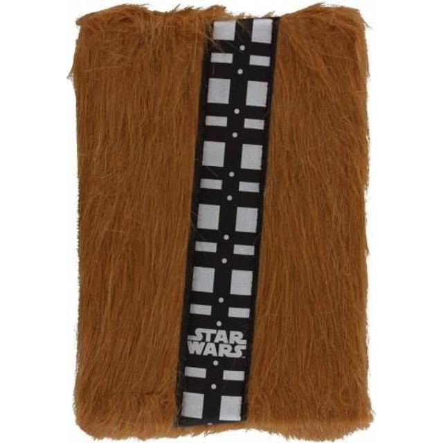 Star Wars Chewbacca Faux Fur A5 Notebook - Brown - one size