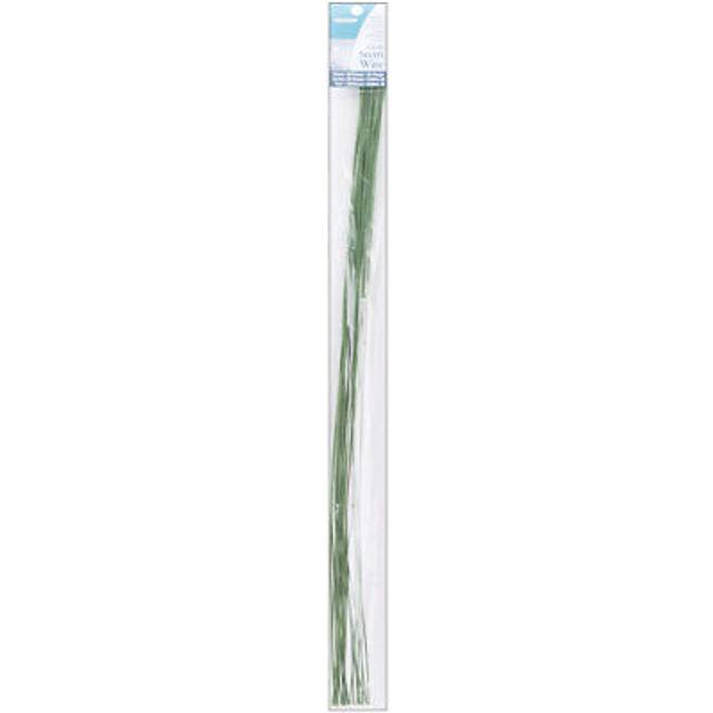 Panacea Cloth Covered Stem Wire 22 Gauge 18 20/pkg-green 582218