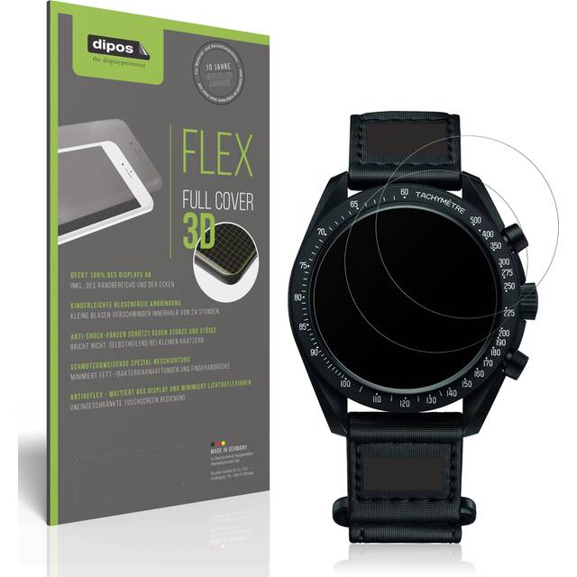 2x Full Cover Matte Film For Omega X Swatch Speedmaster Moonswatch Screen